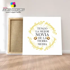 Lienzo personalizado "Señor de los  Anillos"